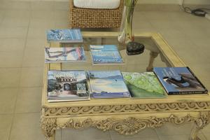 Table with glass top...Click Here For Details